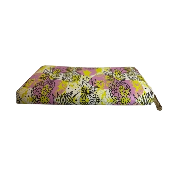 Badiya Pineapple Print Women's Wallet - Picture 3 of 6